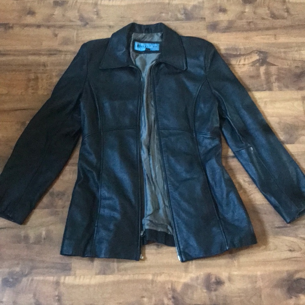 Kenneth Cole Reaction Leather Jacket